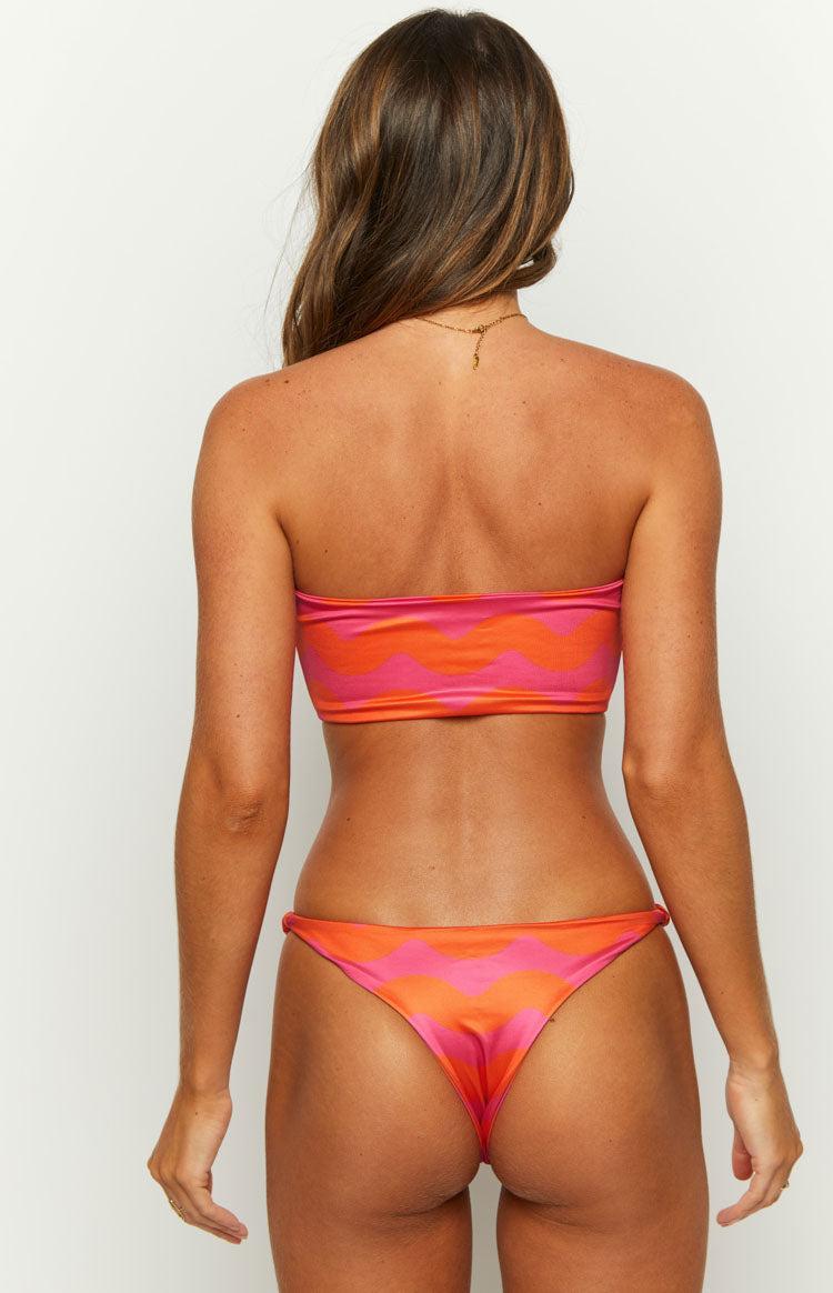 Two Swim Sherbet Pink Strapless Bandeau Knot Top Product Image