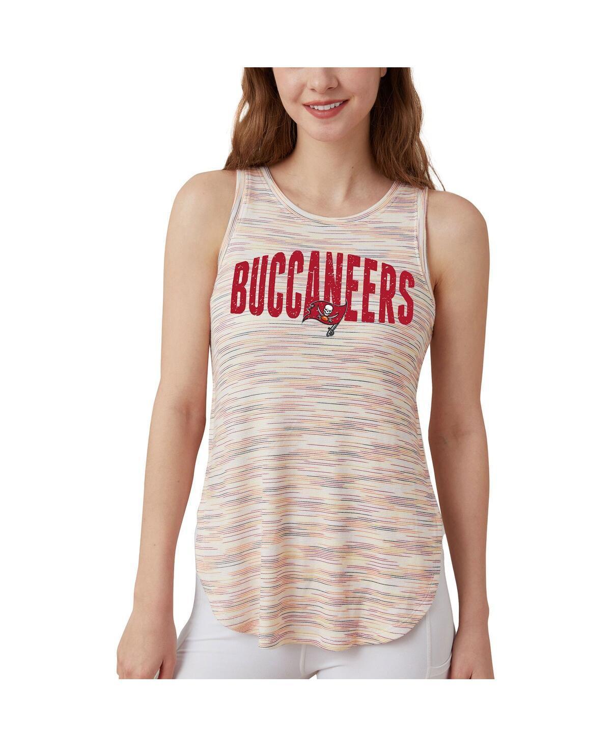 Womens Concepts Sport Tampa Bay Buccaneers Sunray Multicolor Tri-Blend Tank Top Product Image