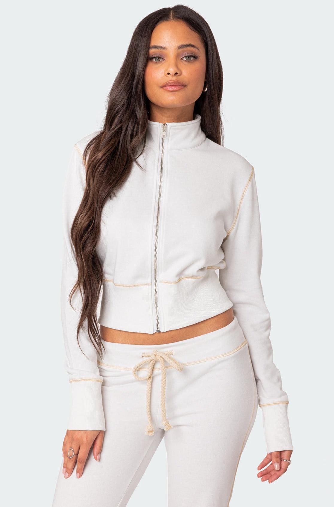 Alexia Zip Up Sweatshirt Product Image