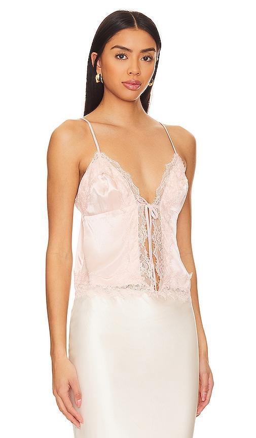 MAJORELLE Dara Top in Pink. Product Image