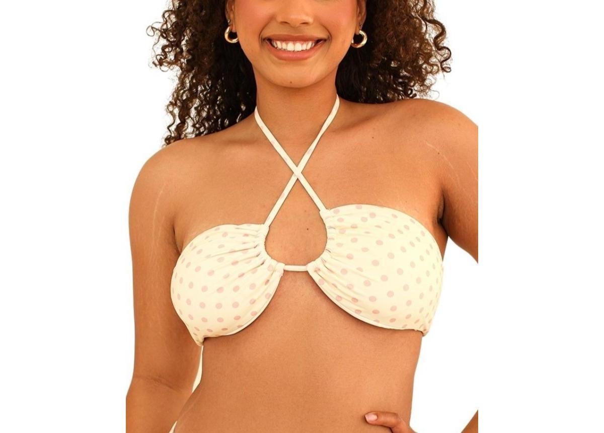 Dippin' Daisy's Women's Amalfi String Tie Bandeau Bikini Top Product Image