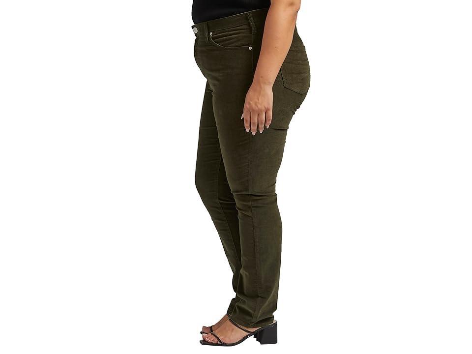 Jag Jeans Plus Size Ruby Mid-Rise Straight Leg Pants Women's Clothing Product Image