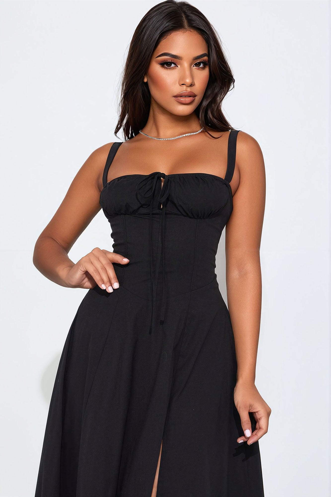 Juniper Maxi Dress - Black Product Image