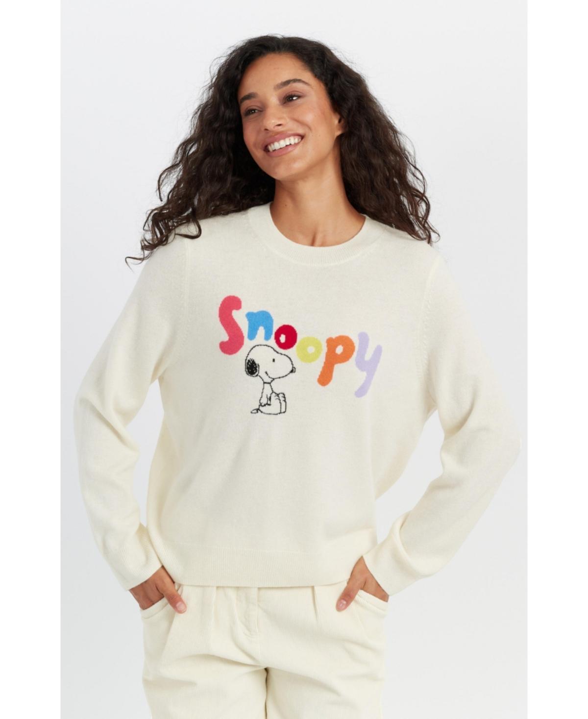 Chinti and Parker Womens Chinti & Parker Snoopy Wool & Cashmere Sweater Product Image