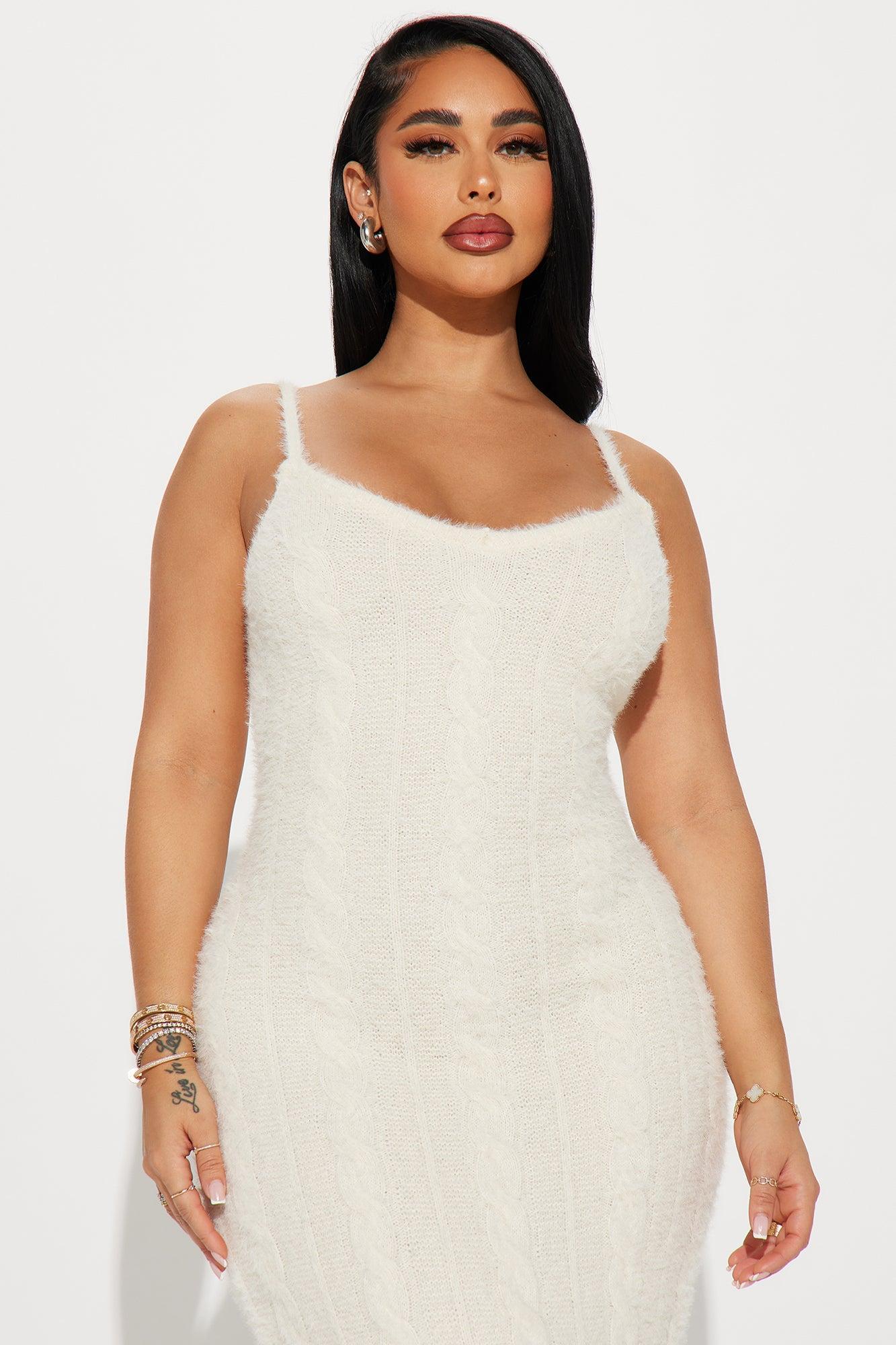 Wren Cozy Maxi Dress - Cream Product Image