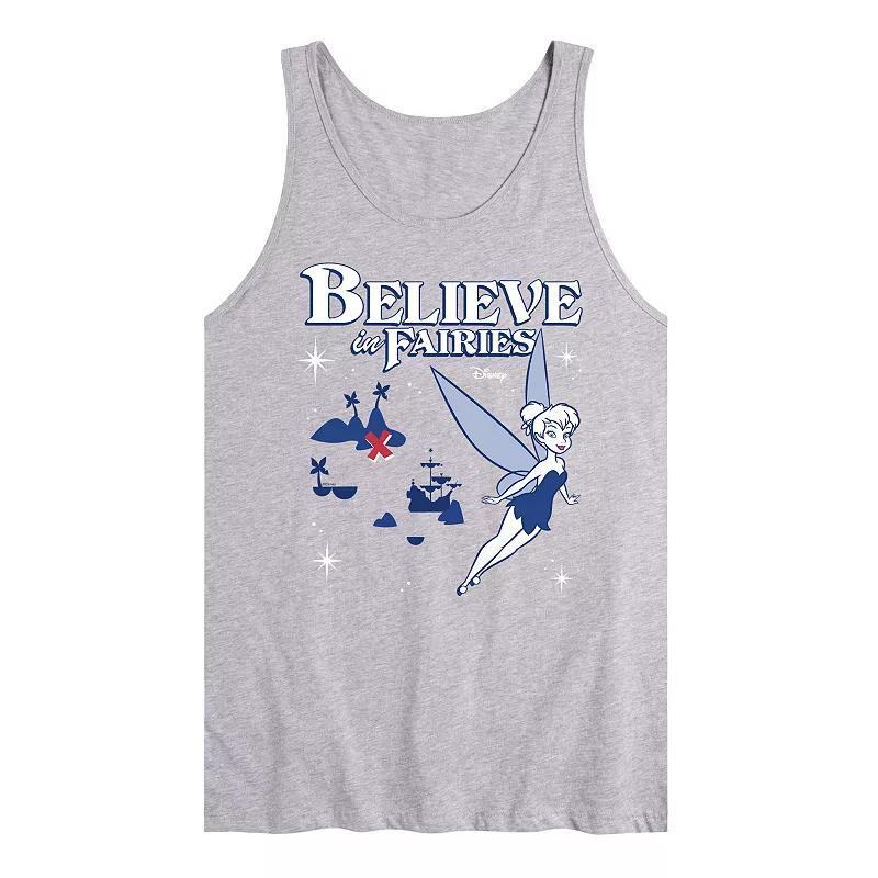 Disneys Peter Pan Mens Believe In Fairies Graphic Tank Top Product Image