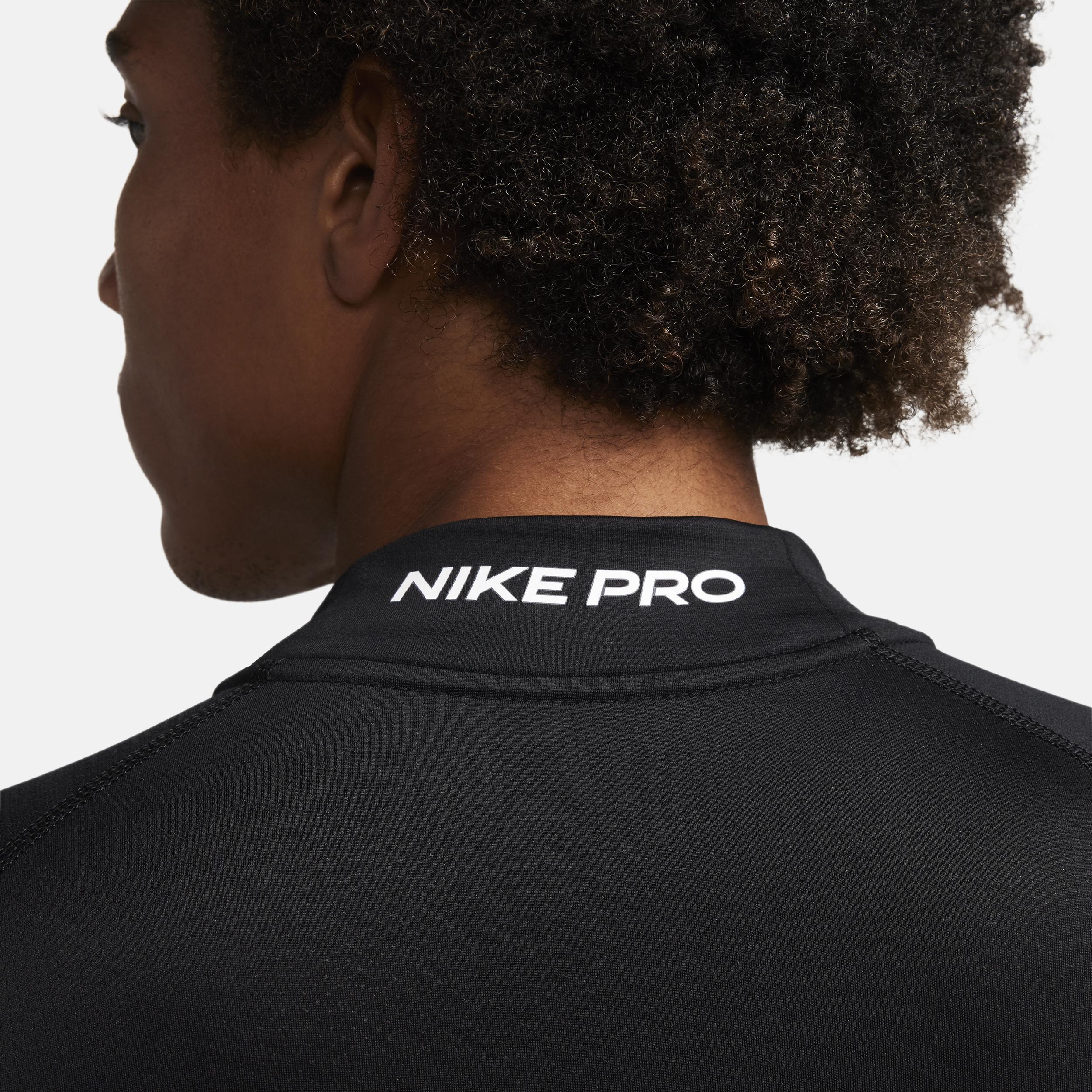 Nike Pro Men's Dri-FIT Warm Long-Sleeve Fitness Mock Product Image