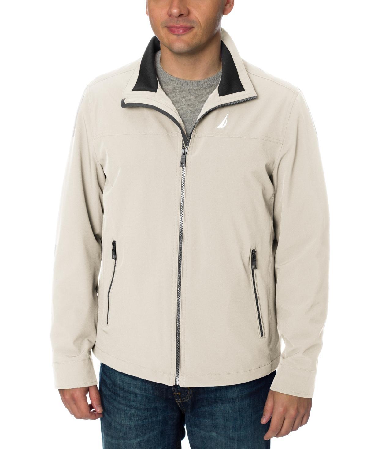 Nautica Mens Stretch Performance Windbreaker and Rain Jacket Product Image