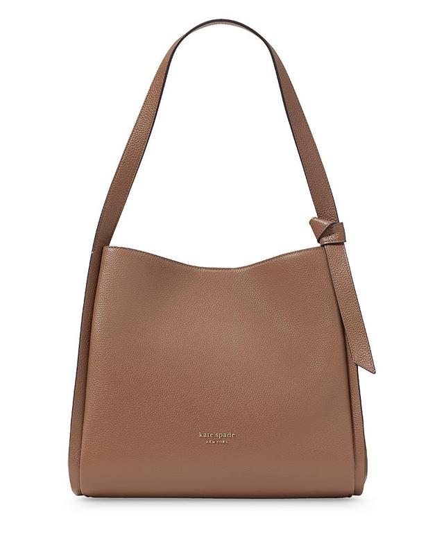 kate spade new york Knott Pebbled Leather Large Shoulder Bag Product Image