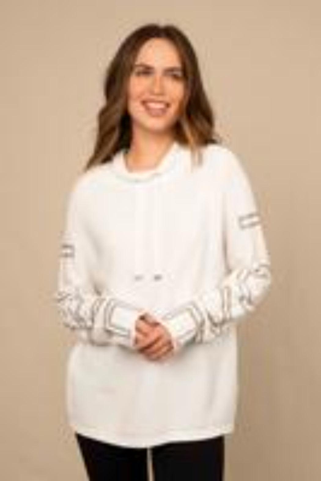 Ottoman Rib Knit Sweater Product Image