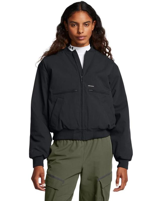 Womens UA Expanse Fleece-Lined Bomber Jacket Product Image