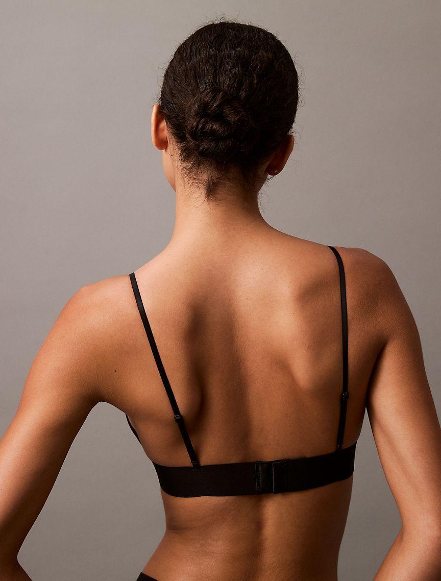 CK Established Unlined Triangle Bralette Product Image