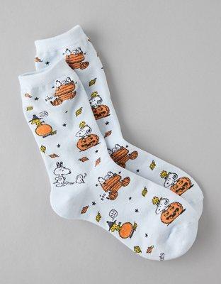 AE Peanuts Halloween Crew Socks Product Image