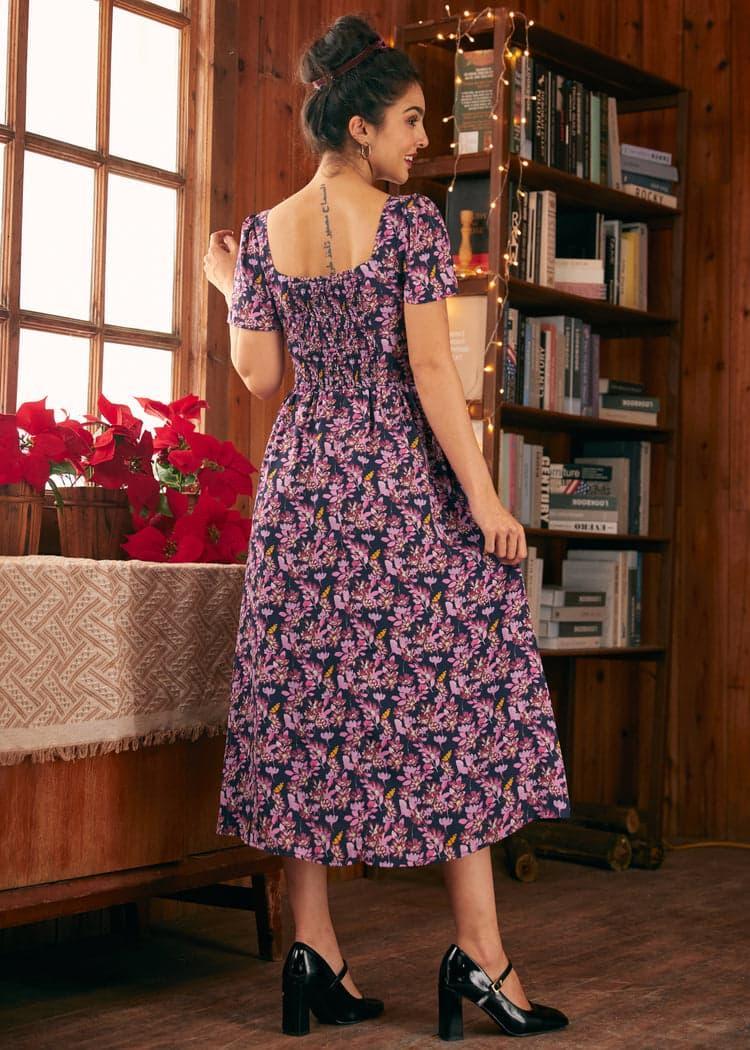 Timeless Tapestry Square Neck Dress Product Image