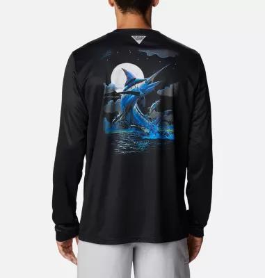 Columbia Mens PFG Terminal Tackle Carey Chen Long Sleeve Shirt- Product Image