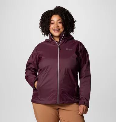 Plus Size Columbia Switchback IV Jacket, Womens Collegiate Blue Product Image