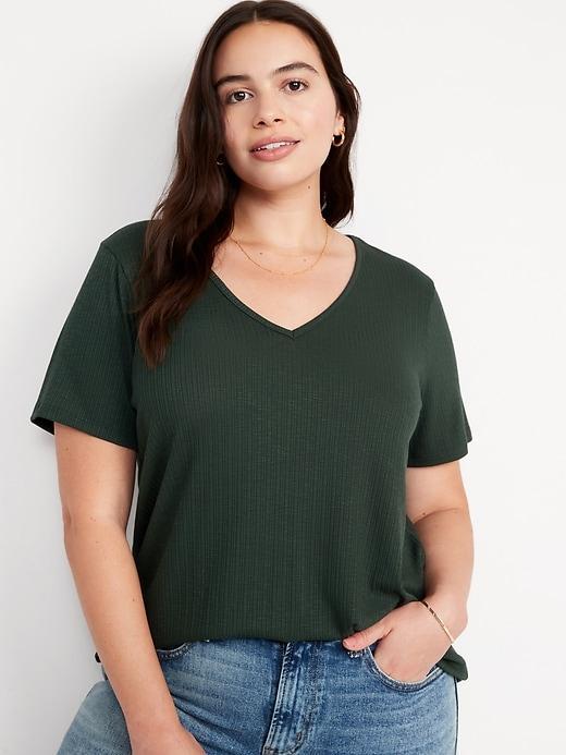 Luxe V-Neck T-Shirt Product Image