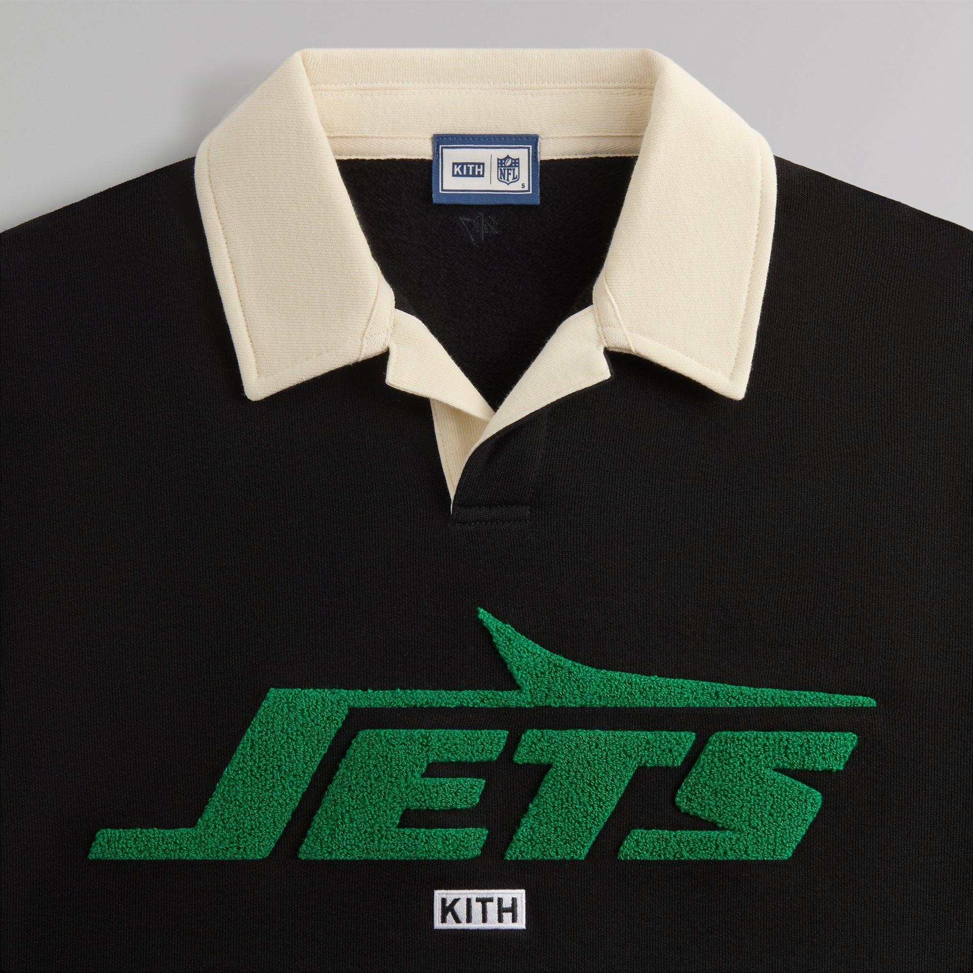 Kith & '47 for the NFL: Jets Nelson Collared Pullover - Black Male Product Image