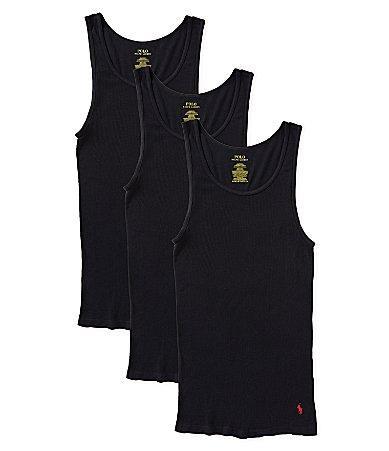 Classic Fit Cotton Wicking Tanks 3-Pack Product Image