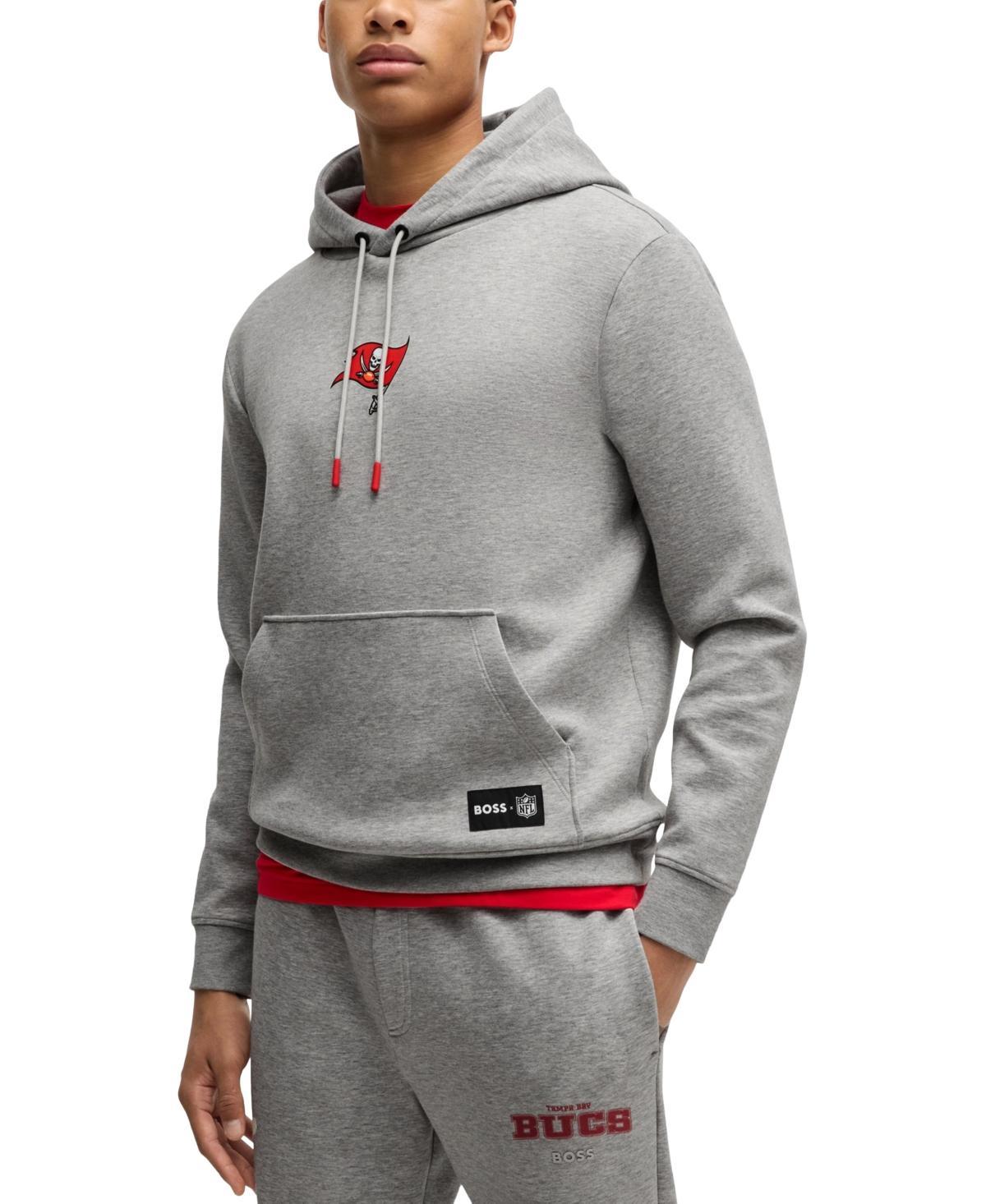 Mens BOSS x NFL Interlock Hoodie with Special Branding Product Image