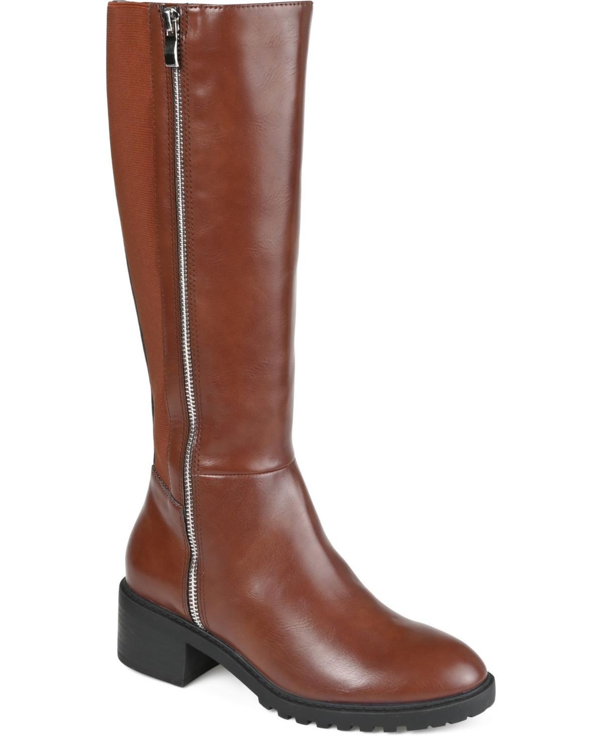 Journee Collection Womens Morgaan Wide Calf Boots Product Image