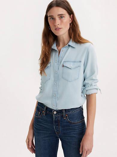 Levi's Western Denim Shirt - Women's Product Image