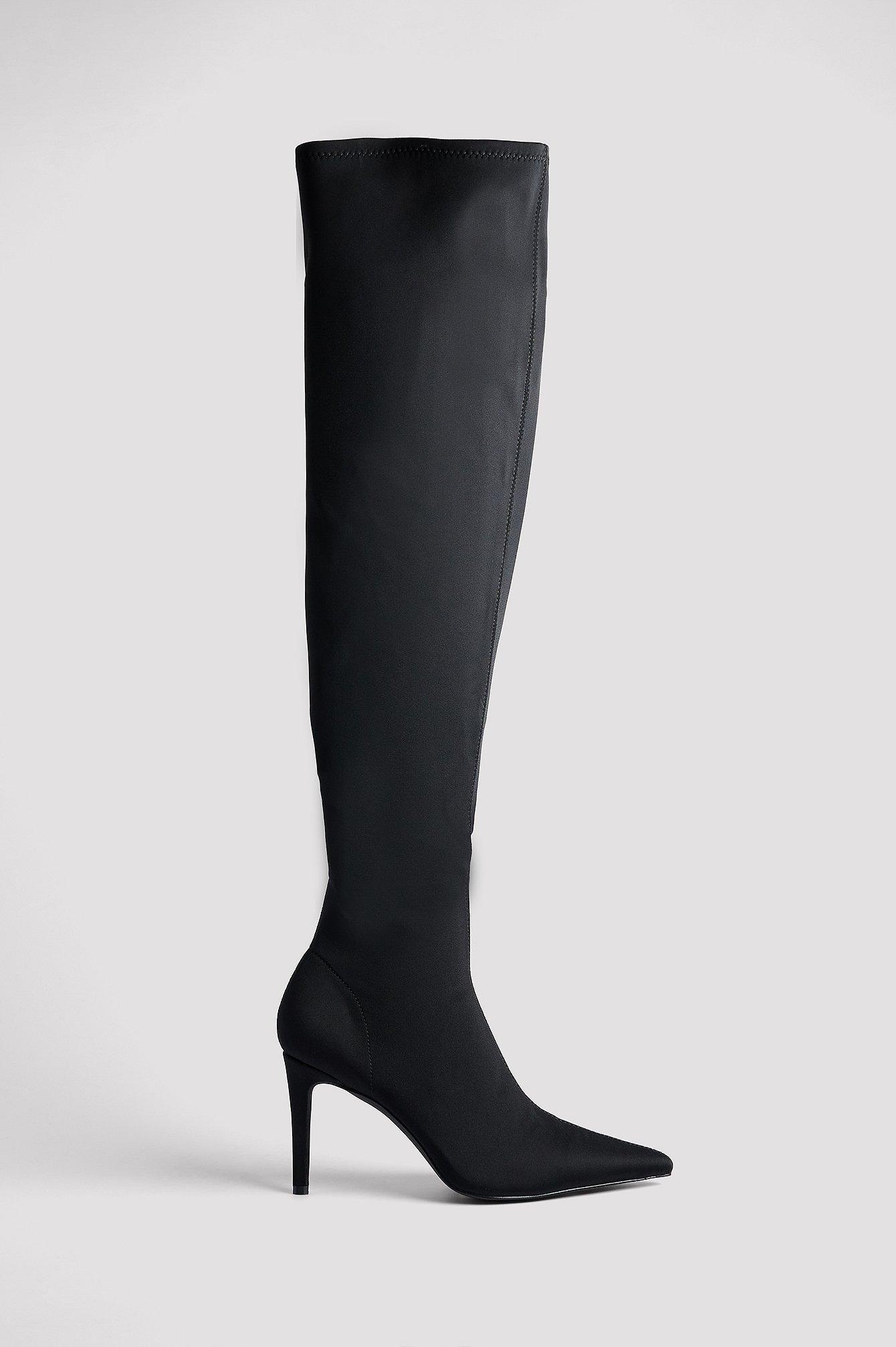 Over Knee Pointy Toe Boots product image