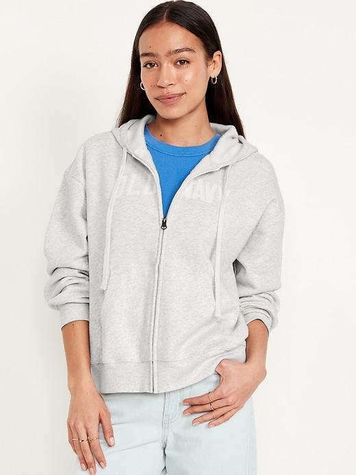 Logo Zip Hoodie Product Image