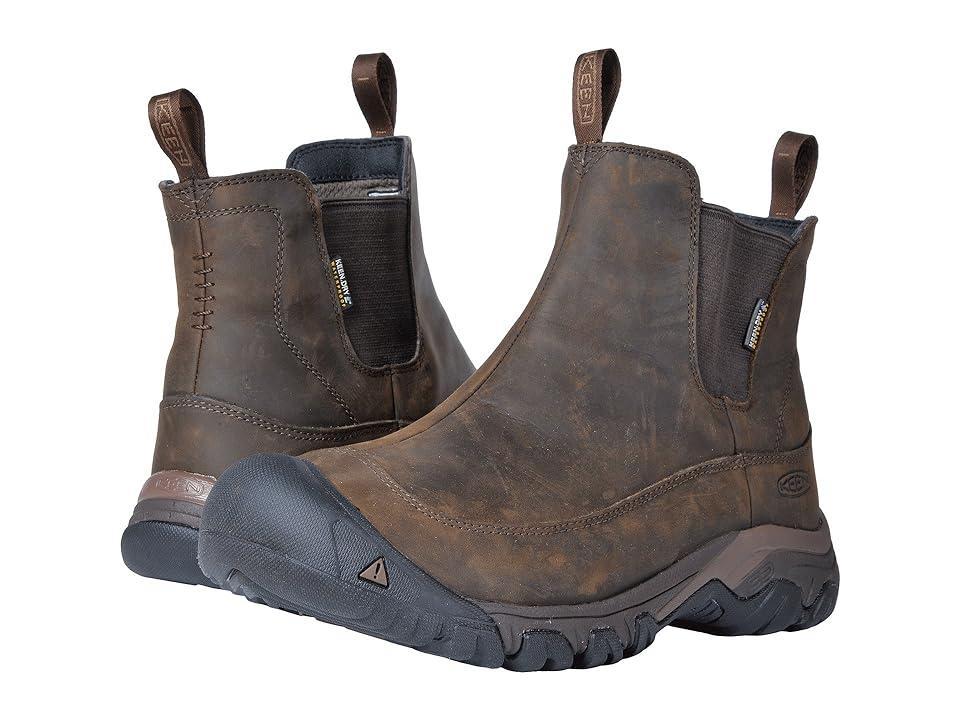 Keen Mens Anchorage III Waterproof Leather Chelsea Boots Product Image