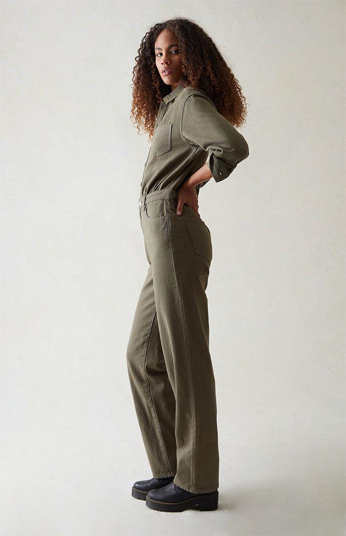 Women's Long Sleeve Jumpsuit - Product Image