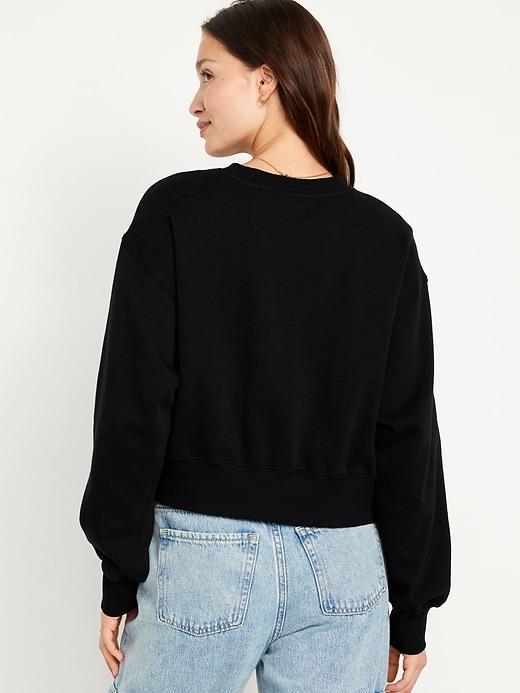 SoComfy Drop-Shoulder Crew-Neck Sweatshirt Product Image