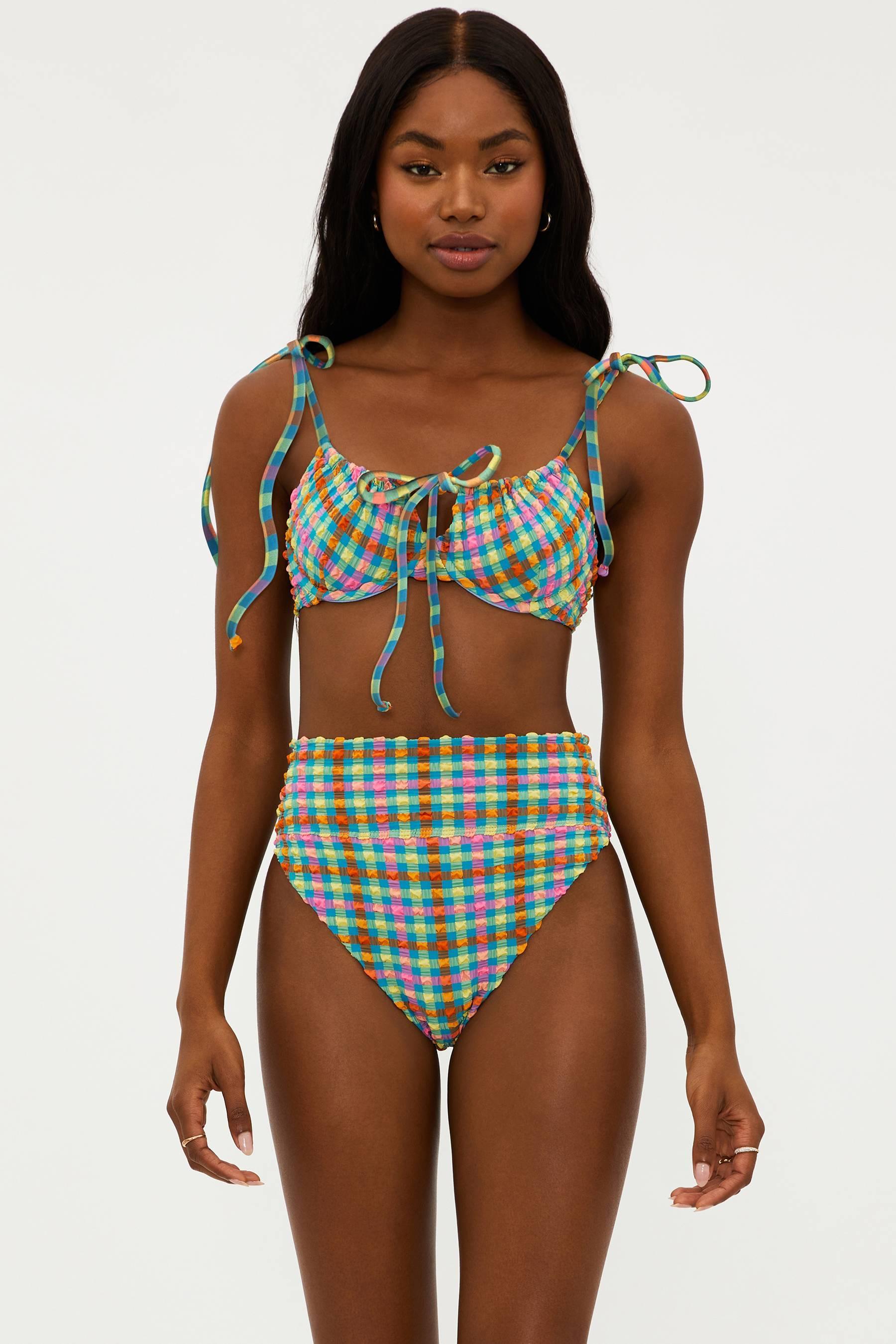 Caitlin Top Sunny Side Gingham Product Image