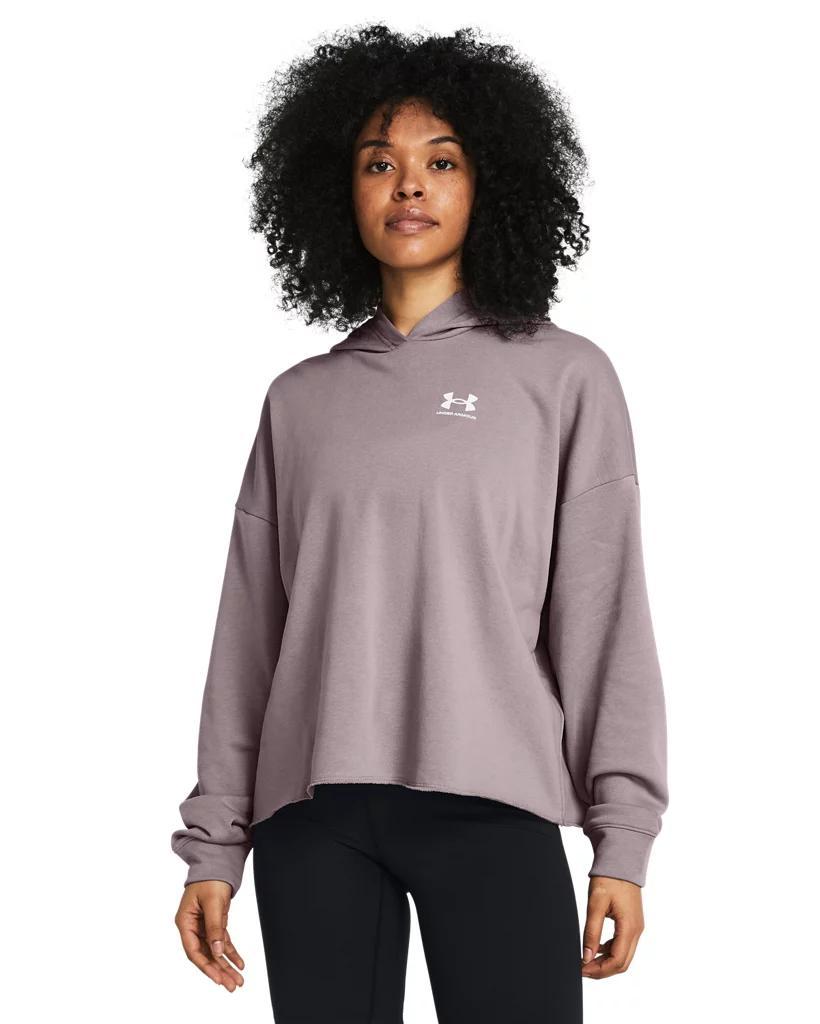 Womens UA Rival Terry Oversized Hoodie Product Image