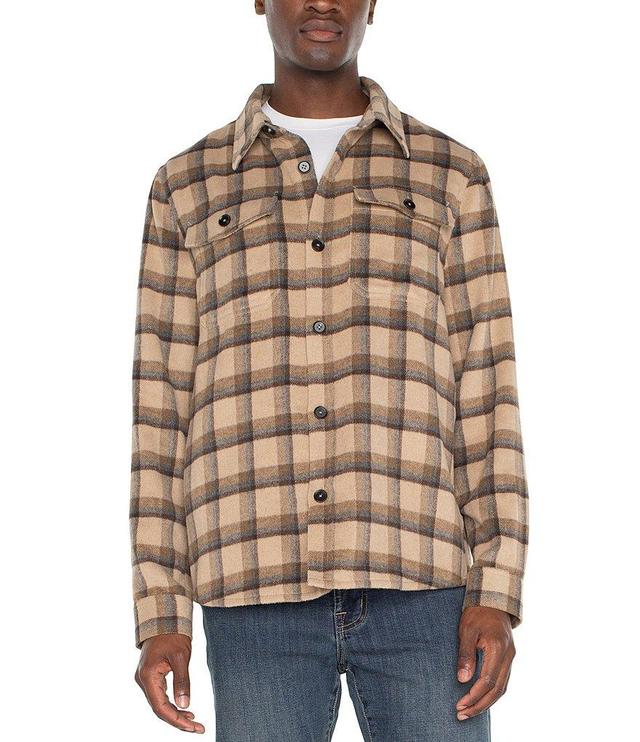 Liverpool Los Angeles Plaid Button Front Shacket Product Image