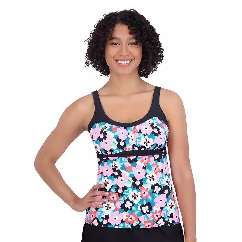 Womens ZeroXposur Print UPF 30+ Tankini Top Product Image