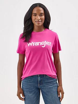 Women's Wrangler Kabel Logo Vibrant Reg Fit Tee | Women's TOPS | Wrangler® Product Image