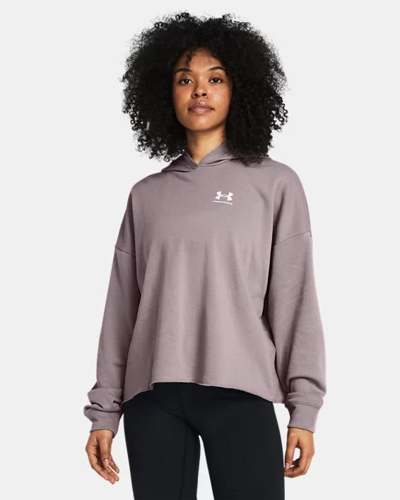 Women's UA Rival Terry Oversized Hoodie Product Image