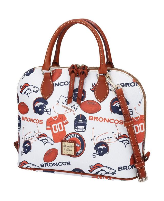 Womens Dooney & Bourke Denver Broncos Gameday Zip Zip Satchel Product Image