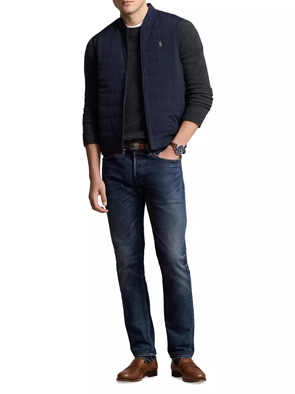 Quilted Zip-Up Vest Product Image