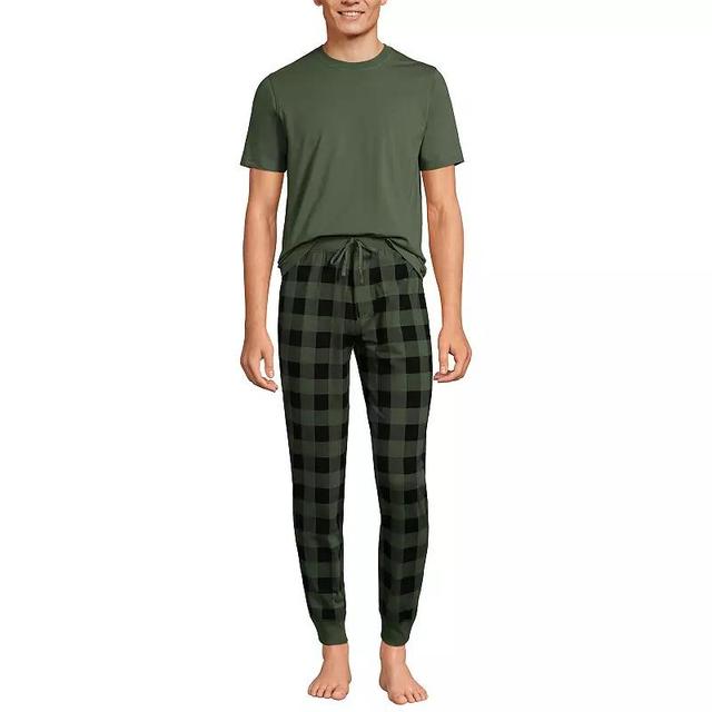 Mens Lands End Jersey Pajama Sleep Set Product Image