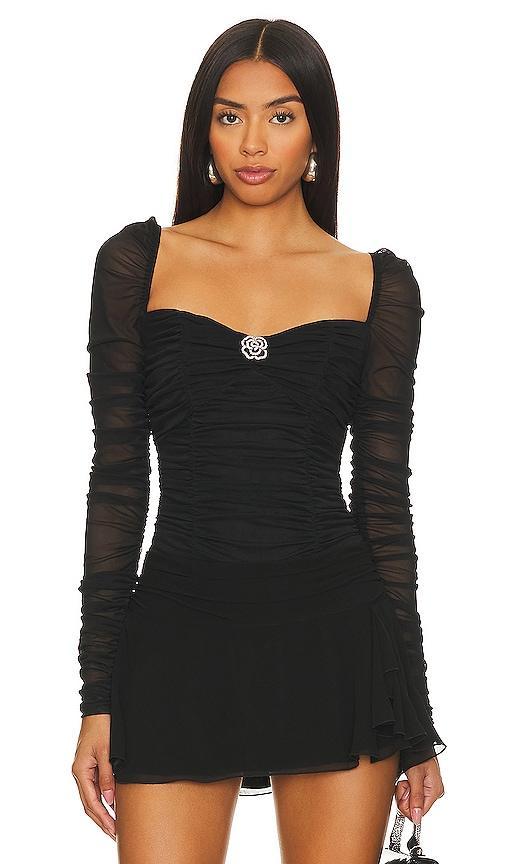 CAMI NYC Bettina Crystal Bodysuit Size XS. Product Image