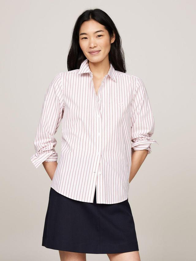 Tommy Hilfiger Women's Classic Stripe Shirt Product Image