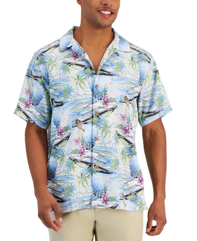 Tommy Bahama Mens Coconut Point Pina Oasis Graphic Shirt Product Image