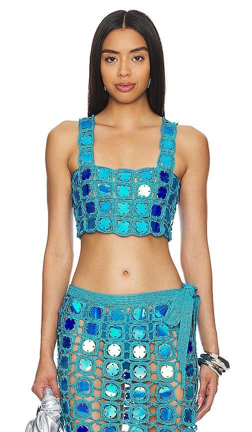 Sequin Crop Top Product Image