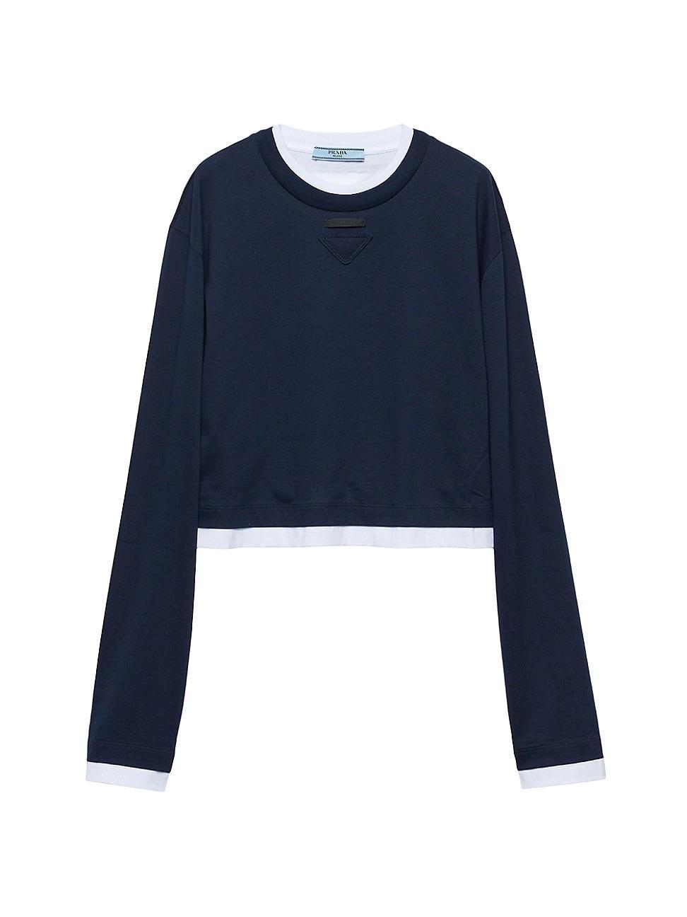 Womens Long-Sleeved Jersey T-Shirt Product Image