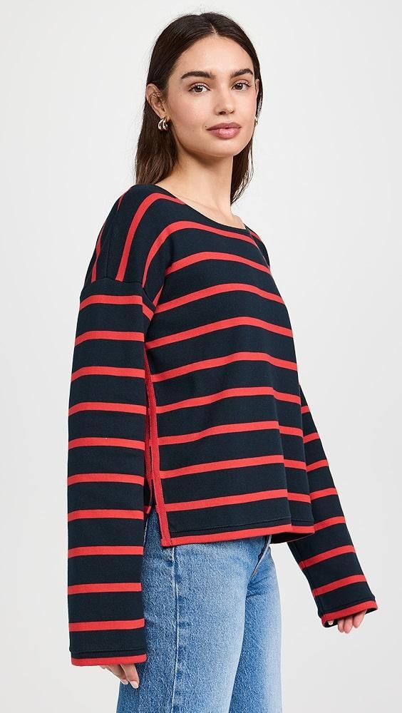 La Ligne Long Sleeve Breton Tee | Shopbop Product Image