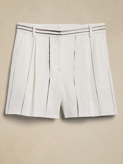 4" Linen Short Product Image