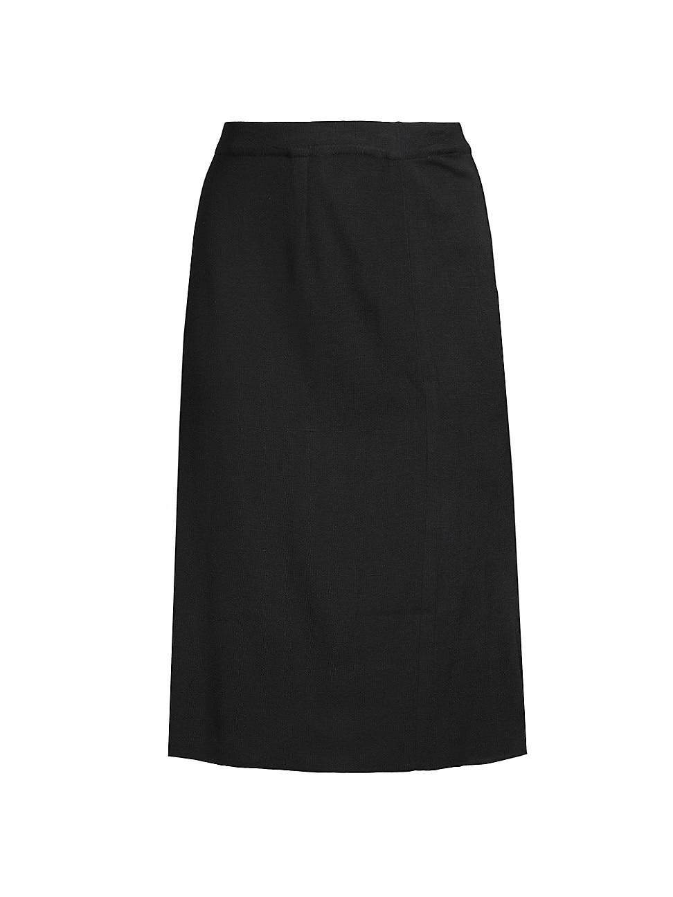 Womens Straight Knit Knee-Length Skirt Product Image