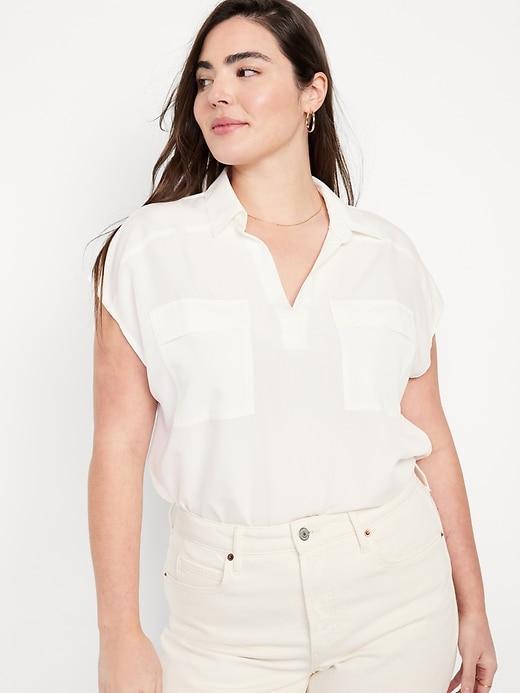 Dolman-Sleeve Utility Top Product Image