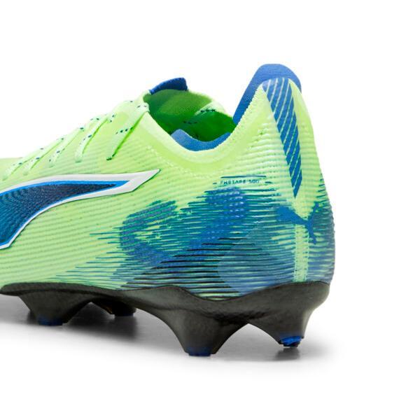 PUMA ULTRA 5 CARBON Firm Ground Women's Soccer Cleats Shoes in Fizzy Apple/White/Bluemazing Product Image